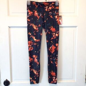 JoyLab Women's Performance Floral Print 7/8 Mid-Rise Leggings Size XS